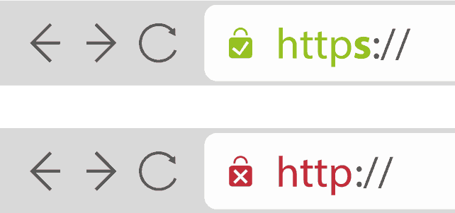 http vs https padlocks