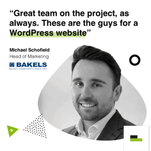 testimonial from Michael Schofield from Bakels