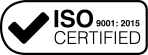ISO certified logo