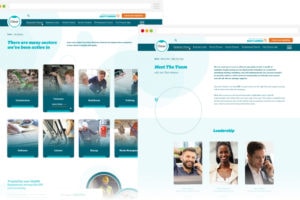 Clear Business Finance - Team Page Design