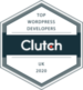 clutch top wordpress developers badge