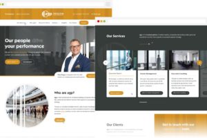 AGP - Homepage Design