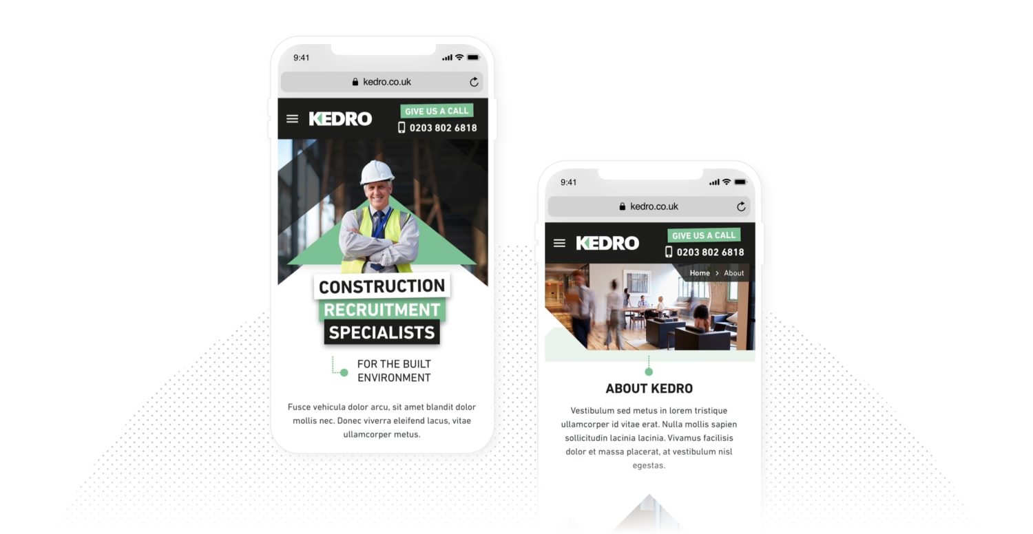 Kedro - Responsive - Mobile Design