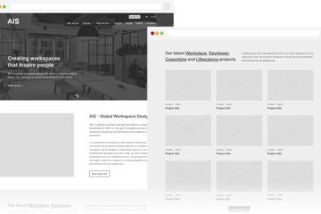 AIS - Wireframes - Homepage