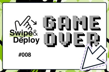 Swipe & Deploy 8 blog hero image of Game Over screen.